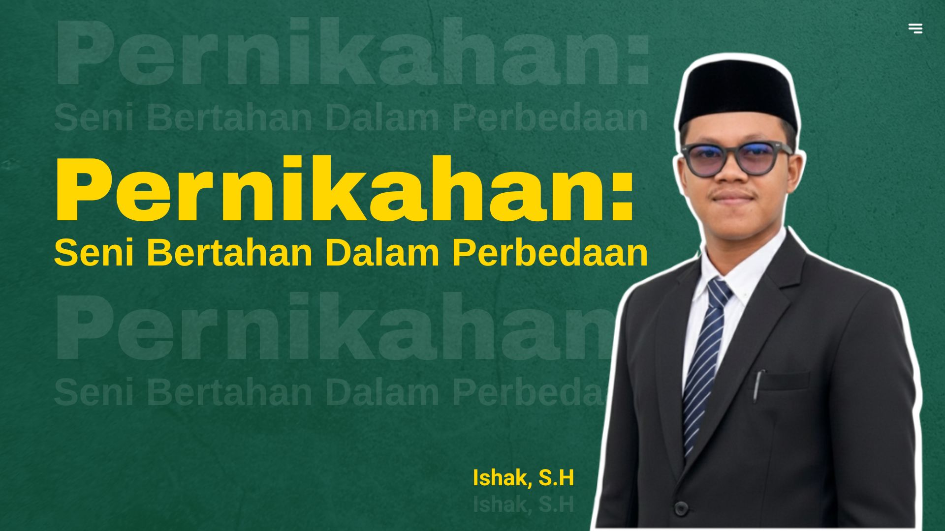 Pernikahan: Seni Bertahan dalam Perbedaan